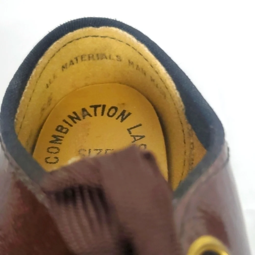 Vintage Patent Brown Cottagecore Toddler‎ Shoes